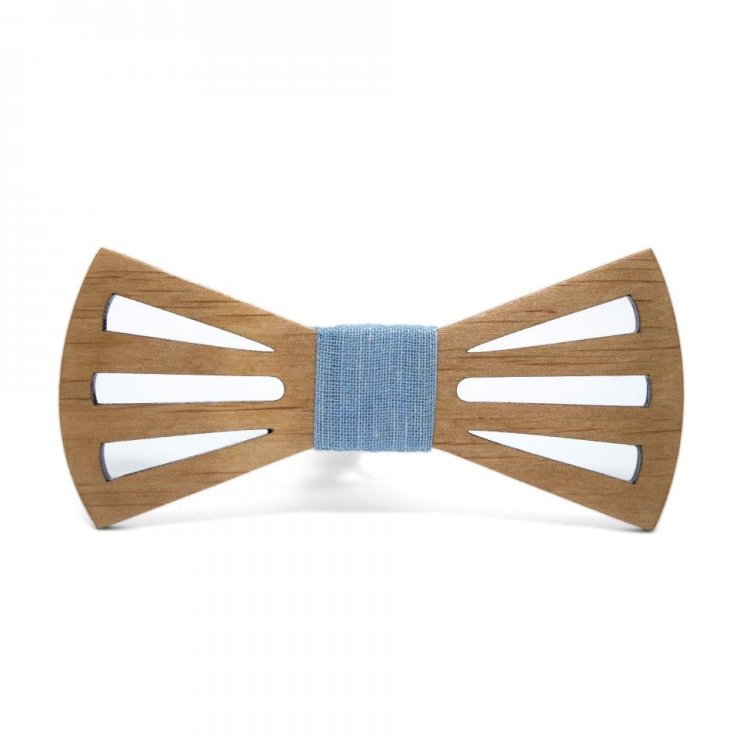 

Галстук Бабочка Gofin wood С Вырезами 11.5 x 4.5 см Дерево GBDH-8165 5300583
