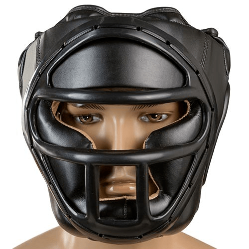 

Боксерський шолом професійний тренувальний з маскою EVERLAST Для єдиноборств Чорний (EV-5010M3) S