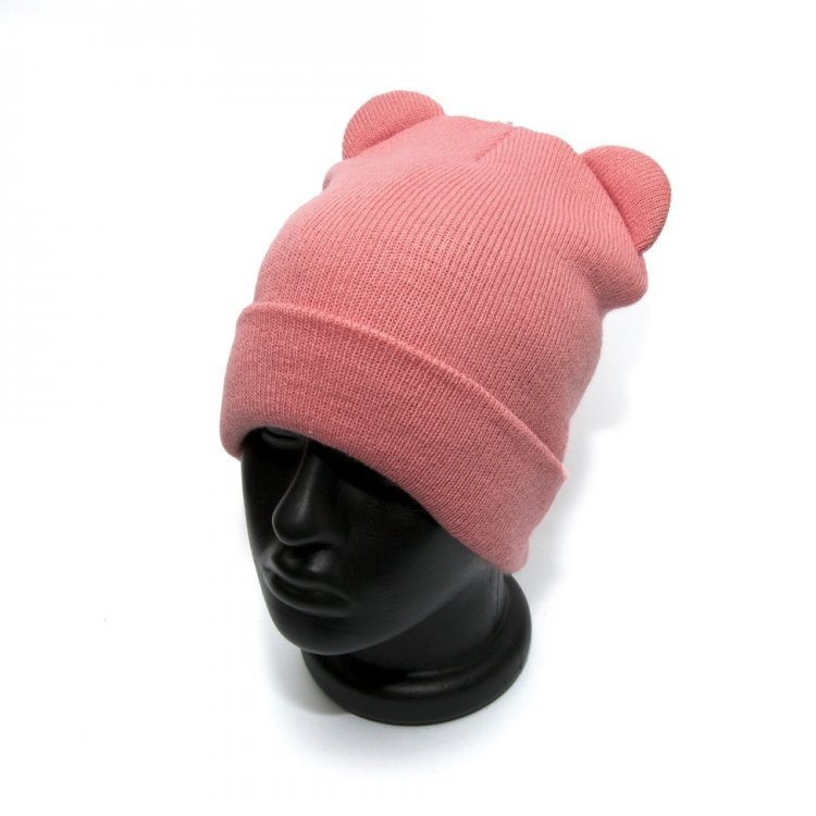 

Женская Шапка Zara С Ушками Розовая 1323-749-620 158692
