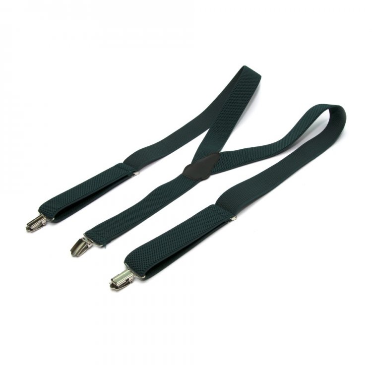 

Подтяжки Gofin suspenders Y Образные 3.5см Cтрейч-ткань Зеленые (Pbp-4653) 5390160