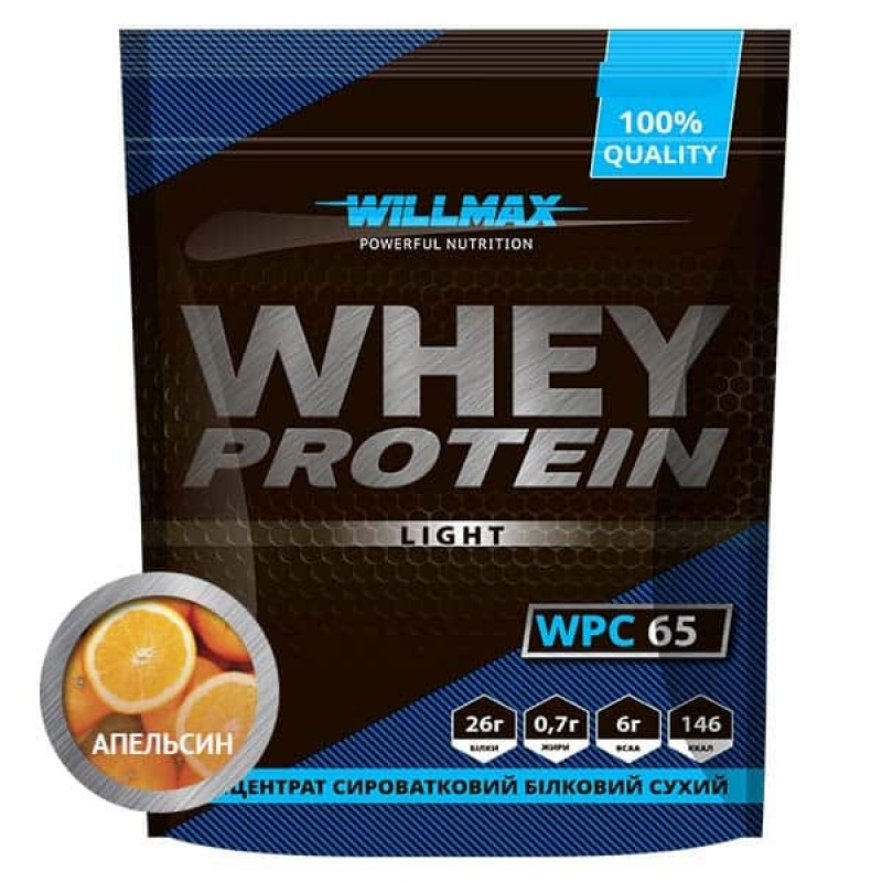 

Протеин Willmax Whey Protein Light 65% 1кг Апельсин