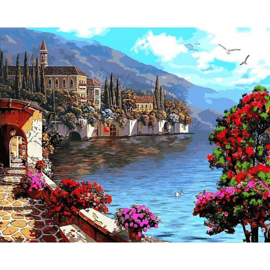 

Картина по номерам VPS923 Летний уголок, 50x65 см., Babylon