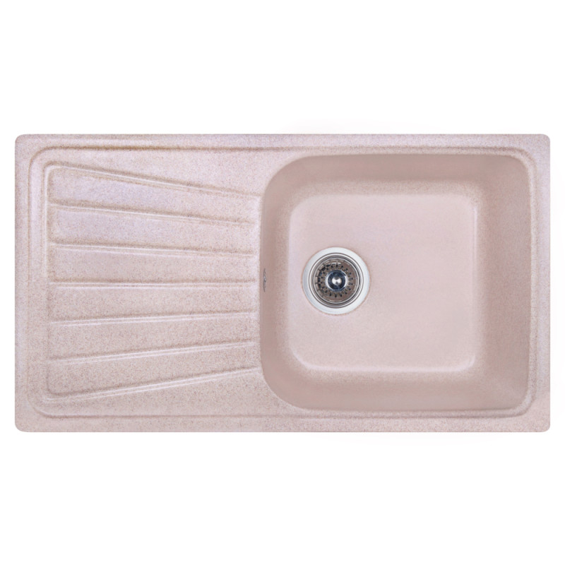 

Кухонная мойка гранитная прямоугольная Fosto 8146 kolor 806 FOS8146SGA806 коричневая (страда) (54567)