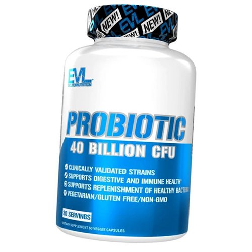 

Probiotic 40 Billion Evlution Nutrition 60вегкапс (69385002)