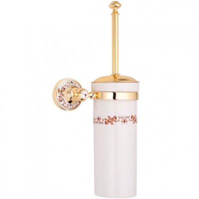 

Туалетный ершик настенный Kugu Medusa 705G золотой (26963)