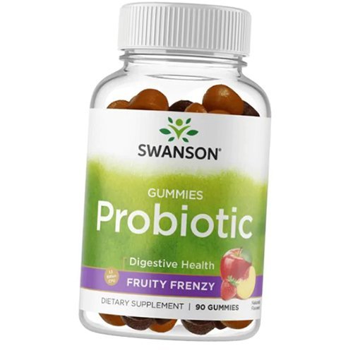 

Swanson Probiotic Gummies 90таб Фруктовый взрыв (69280005)