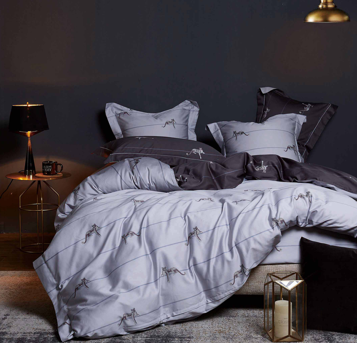 

Постельное белье Love You Vip сатин - CR 020 евро