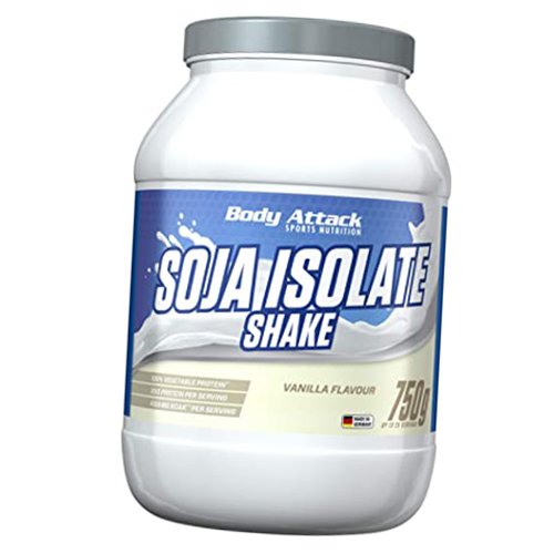 

Соевый Протеин, Soja Isolate, Body Attack 750г Ваниль (29251005)