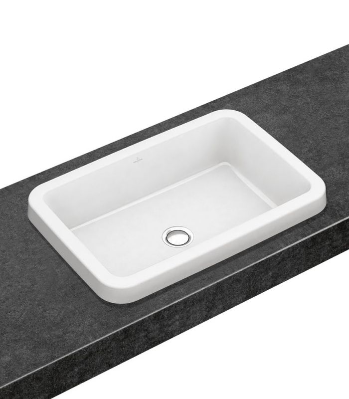 

Раковина керамическая прямоугольная 615х415 VILLEROY & BOCH ARCHITECTURA 41676001 белая (45653)