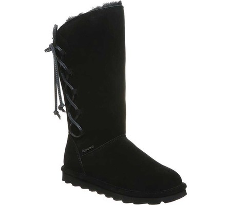 

Женские сапоги Bearpaw Rita Sheepskin Tall Boot Black II Suede 36