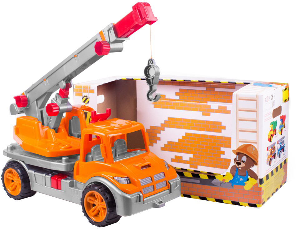 

Игрушка ТехноК Автокран (3695) (4823037603695)