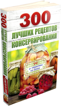 

300 лучших рецептов консервирования + этикетки на банки (14457799)