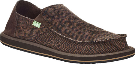 

Мужские мокасины Sanuk Vagabond Tweed Moc Toe Slip On Brown Tweed 40