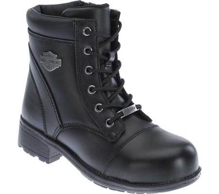 

Женские ботинки Harley-Davidson Raine Steel Toe Work Boot Black Leather 40