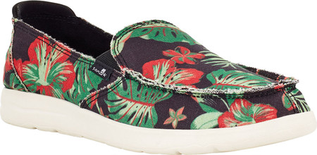 

Женские мокасины Sanuk Donna Lite Floral Moc Toe Slip On Black Canvas 42