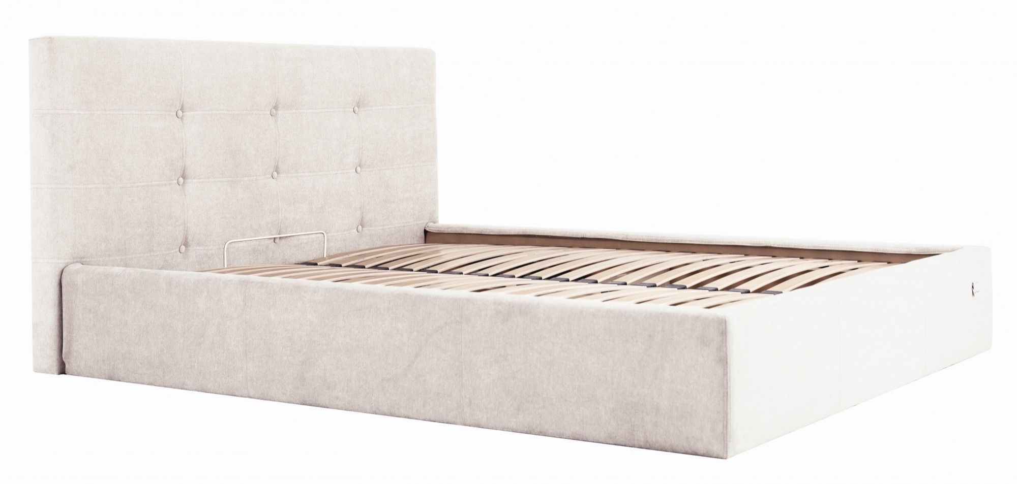 

Кровать Двуспальная Manchester Comfort 180 х 200 см Мисти Milk С подъемным механизмом и нишей для белья Бежевая