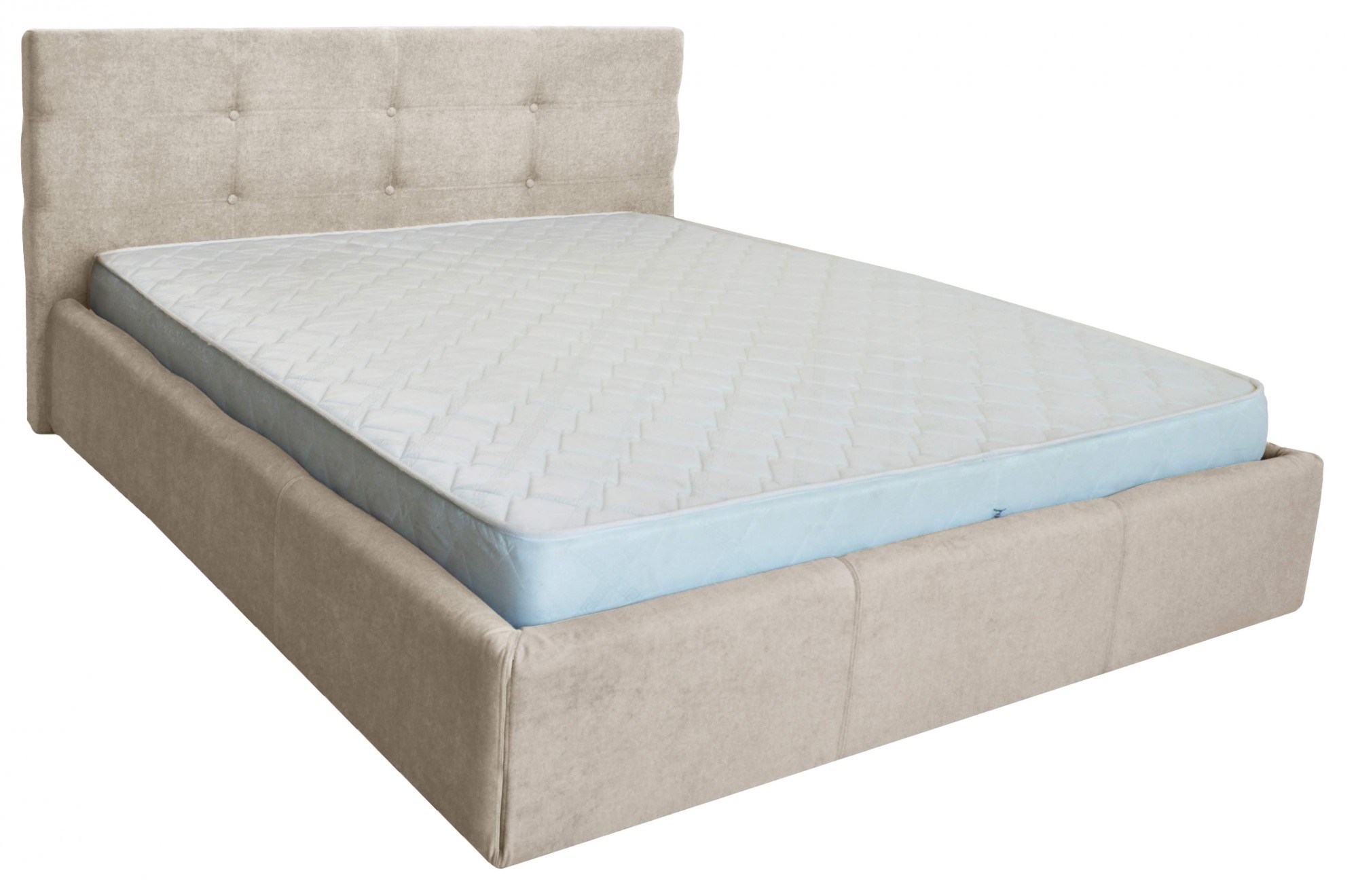 

Кровать Двуспальная Manchester Standart 180 х 190 см Мисти Milk A1 Бежевая
