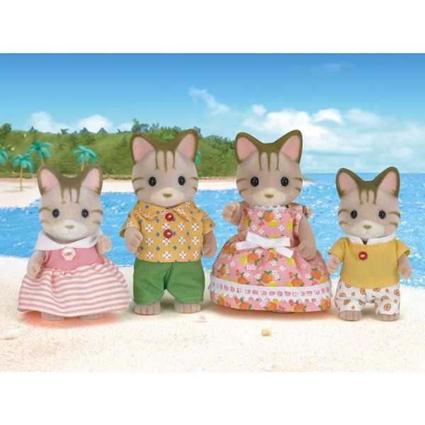 

Семья Полосатых Котов, Sylvanian Families (12-11236)