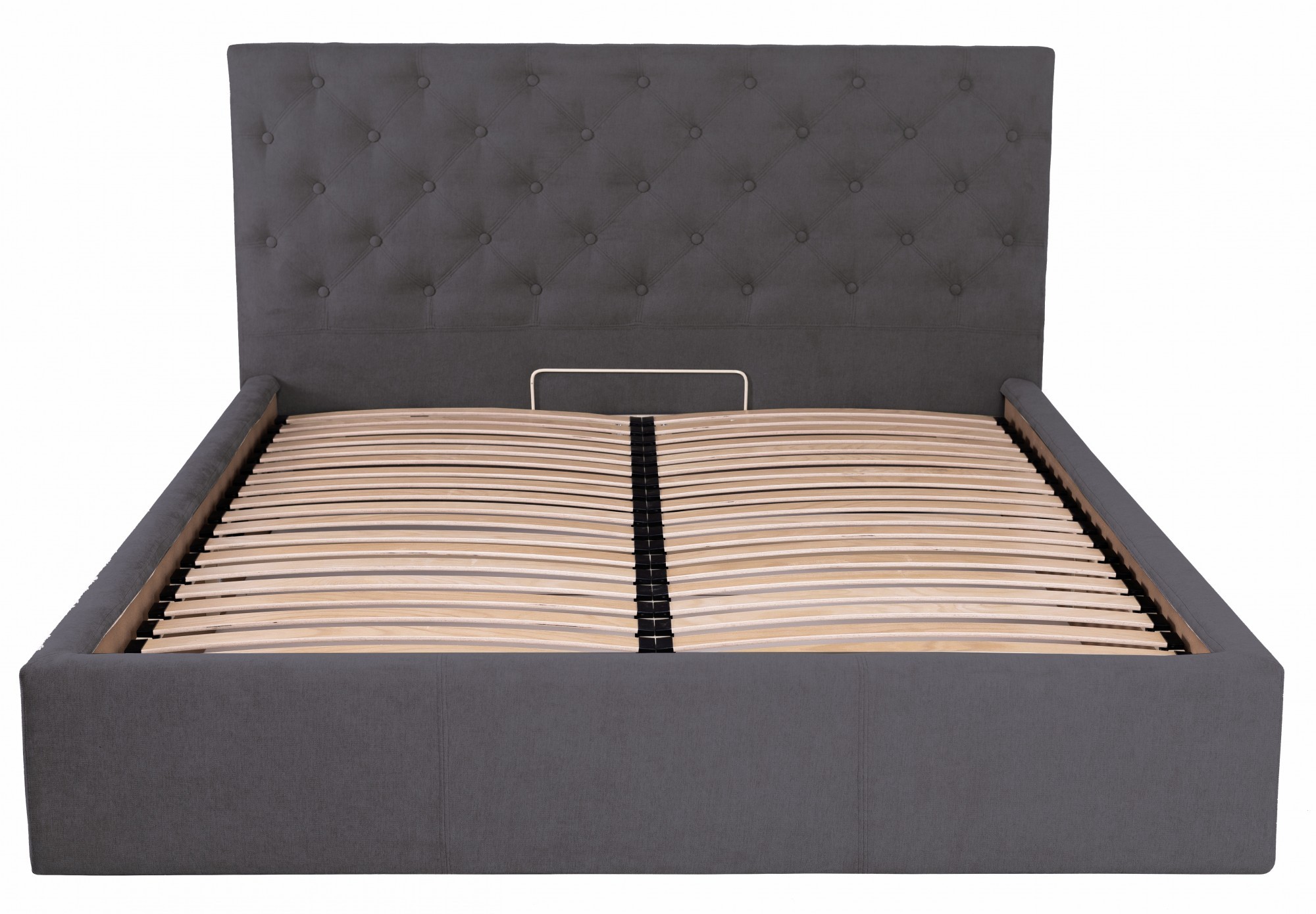 

Кровать Двуспальная Coventry Comfort 160 х 190 см Мисти Dark Grey С подъемным механизмом и нишей для белья Темно-серая