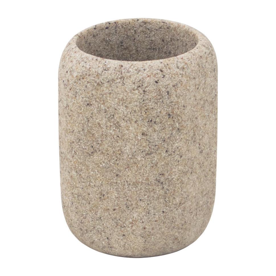 

Стакан для зубных щёток Trento Pure Stone бежевый