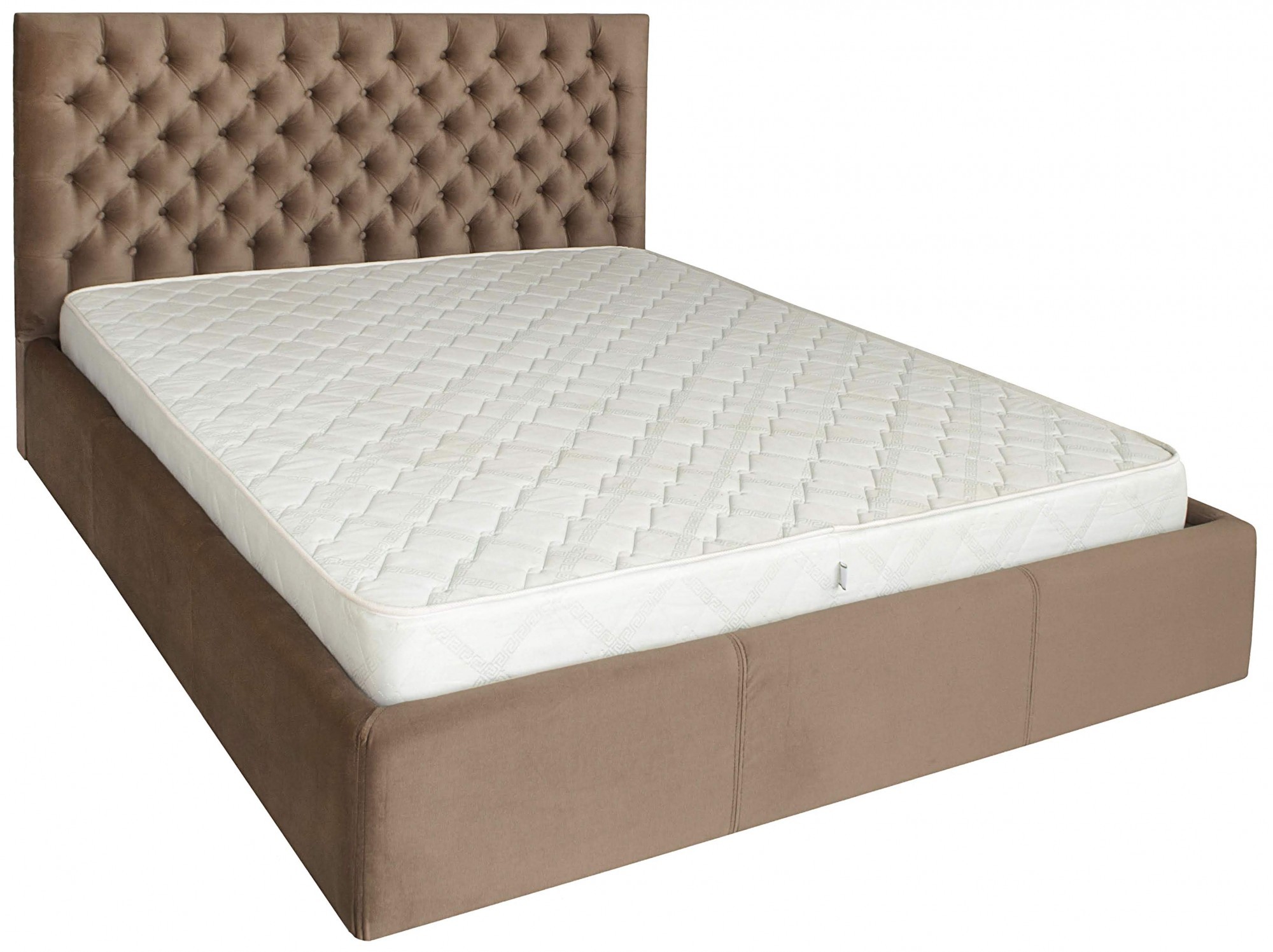

Кровать Двуспальная Cambridge Standart 160 х 200 см Missoni 04 Светло-коричневая