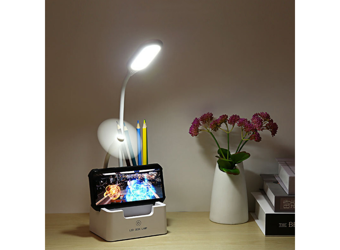 

Led лампа настольная с PowerBank и вентилятором 109-10825197