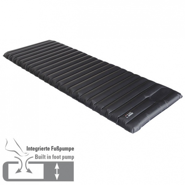 

Коврик туристический High Peak Dayton XL 197x70x10cm (Dark Grey)