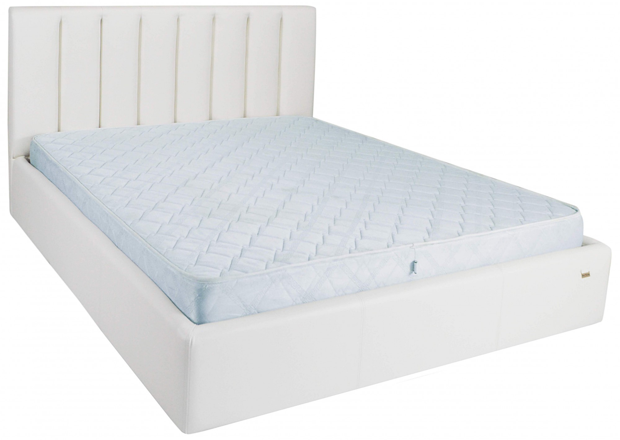 

Кровать Двуспальная Sanam Standart 160 х 200 см Boom 01 Белая