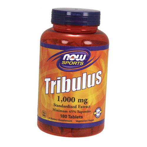 

Трибулус, Tribulus 1000, Now Foods 180таб (08128001)