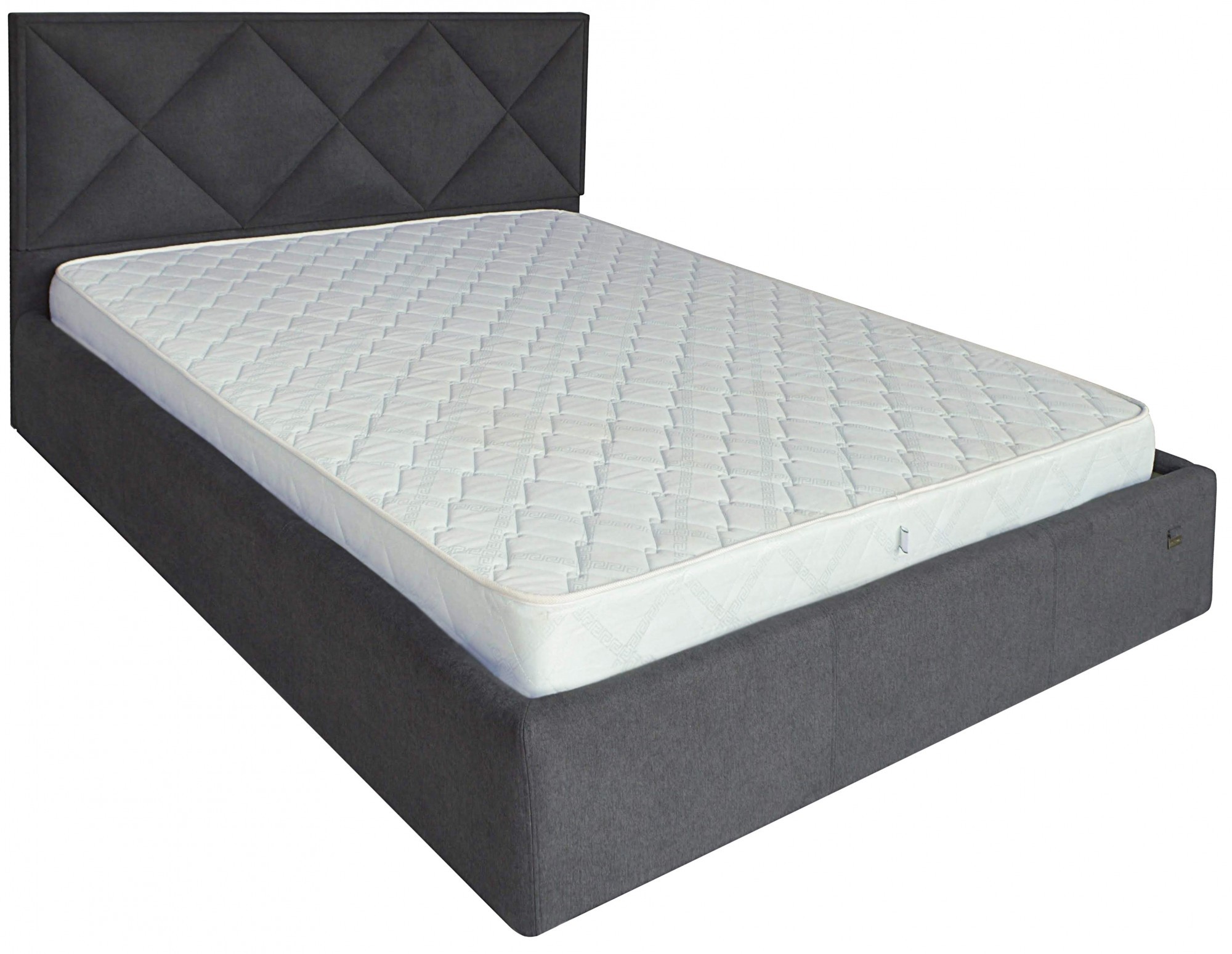 

Кровать Двуспальная Leeds Standart 160 х 200 см Мисти Dark Grey A1 Темно-серая