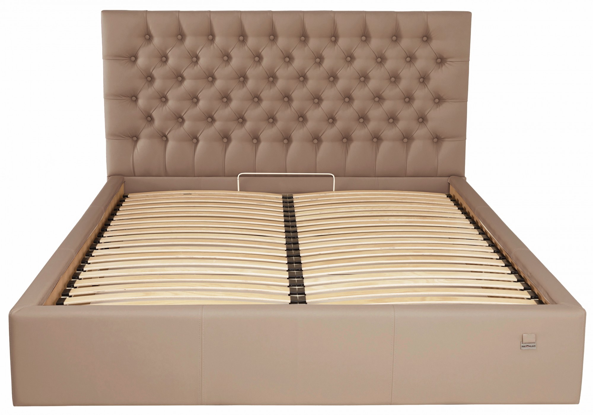 

Кровать Двуспальная Cambridge Comfort 180 х 190 см Fly 2213 С подъемным механизмом и нишей для белья Светло-коричневая