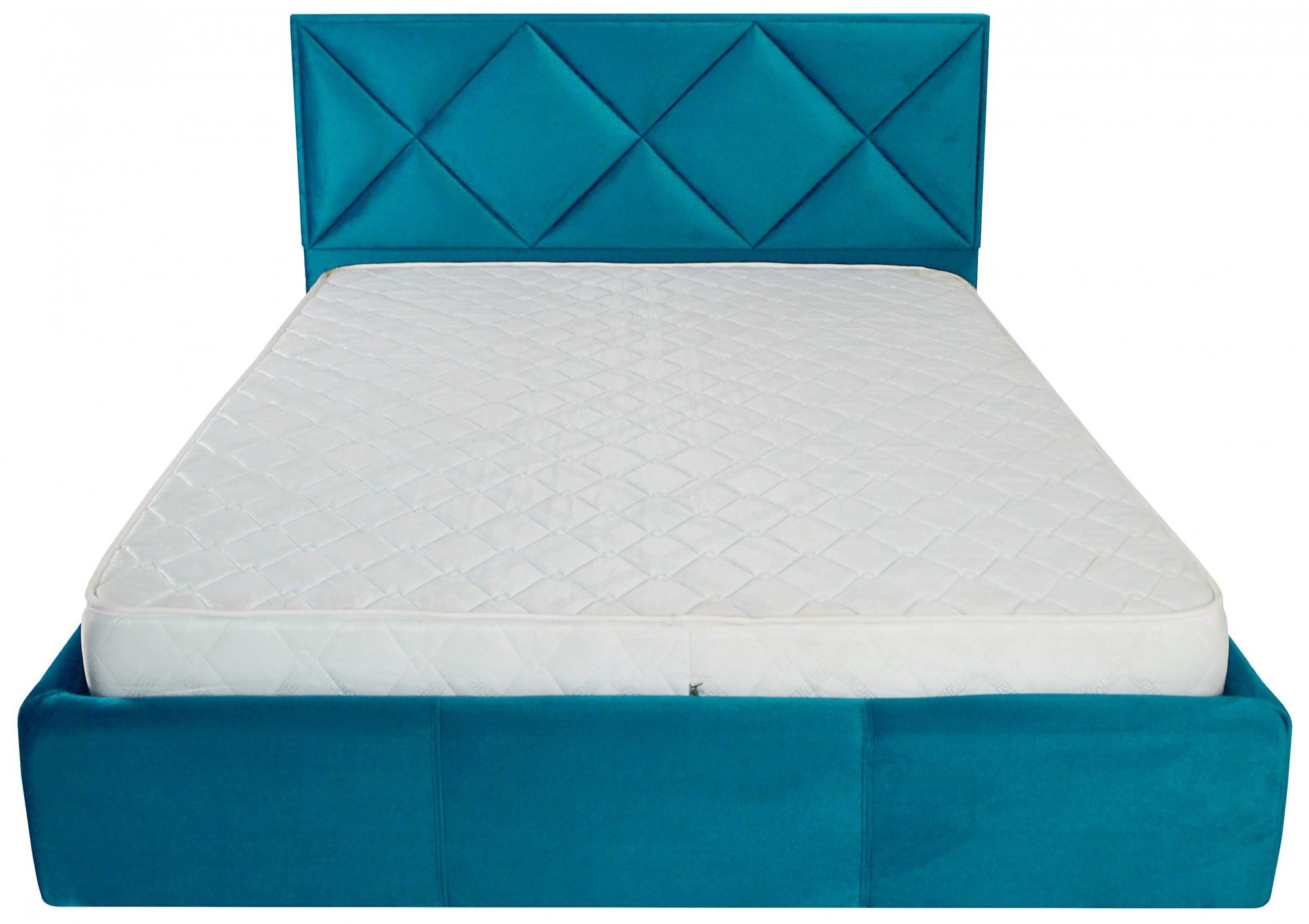 

Кровать Двуспальная Leeds Standart 160 х 200 см Missoni 016 Голубая