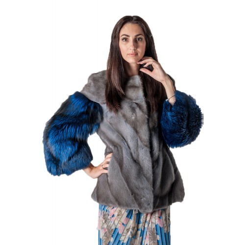 

Женская Шуба Келли Американская Норка, Женская Шуба Келли Американская Норка 46