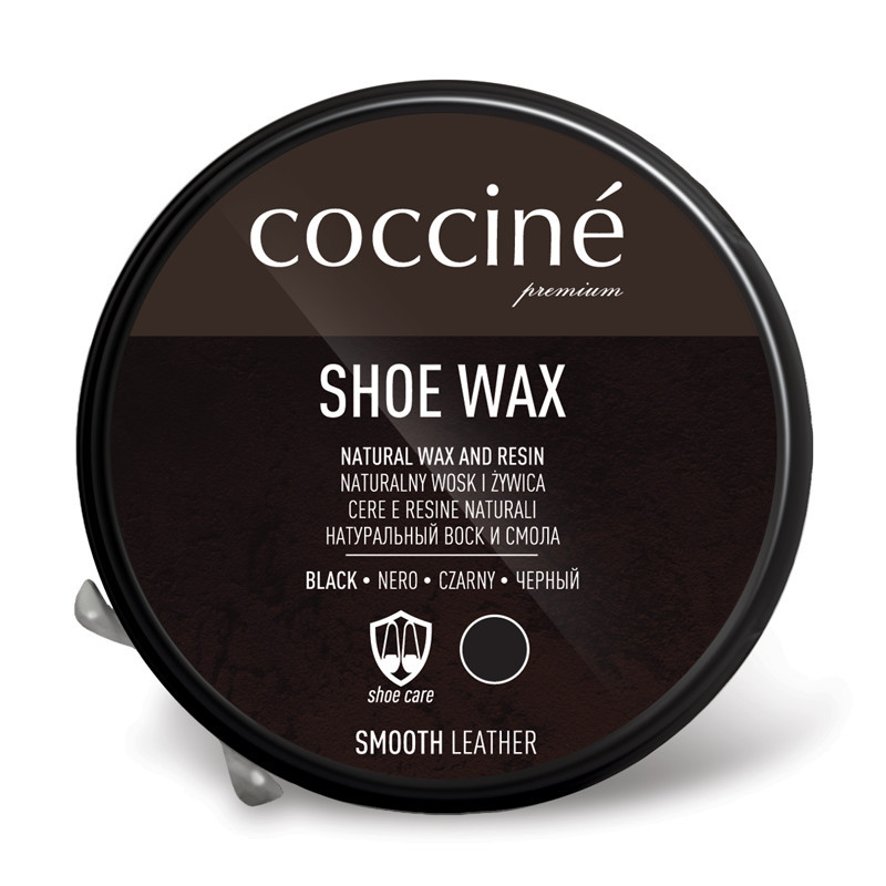 

Крем-воск для кожи Coccine SHOE WAX Черный 40г 55/32/40/02