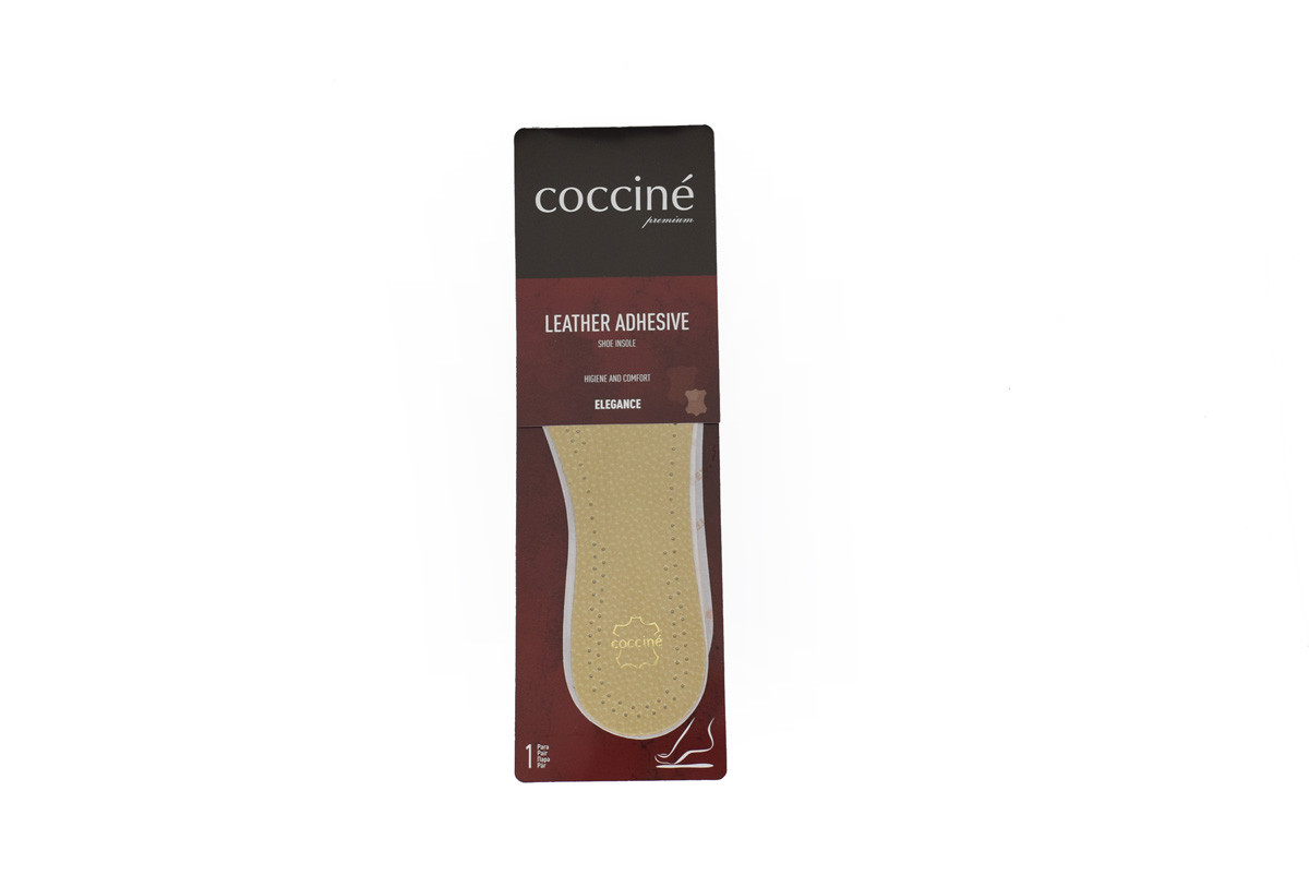 

Стельки кожаные клеящиеся Coccine LEATHER ADHESIVE размер 46 665/51/46