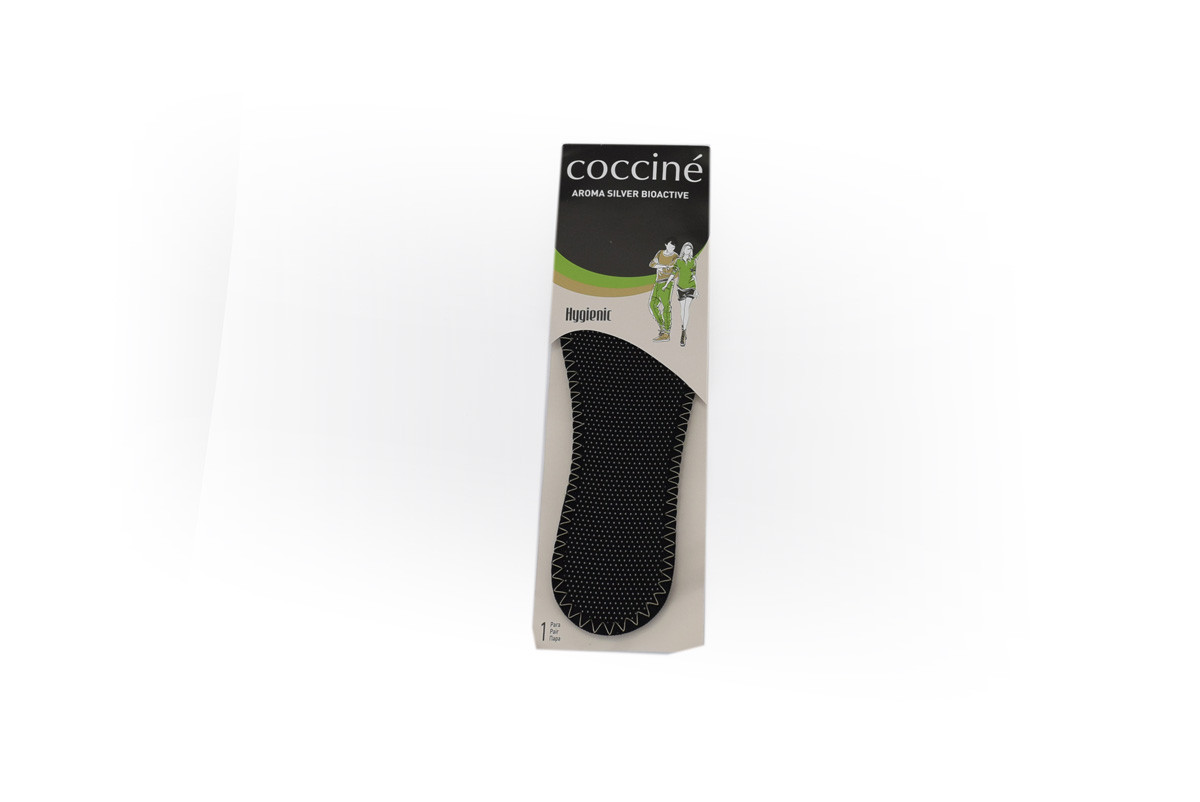 

Стельки антибактериальные с ионами серебра Coccine AROMA SILVER BIOACTIVE размер 38 665/10/38