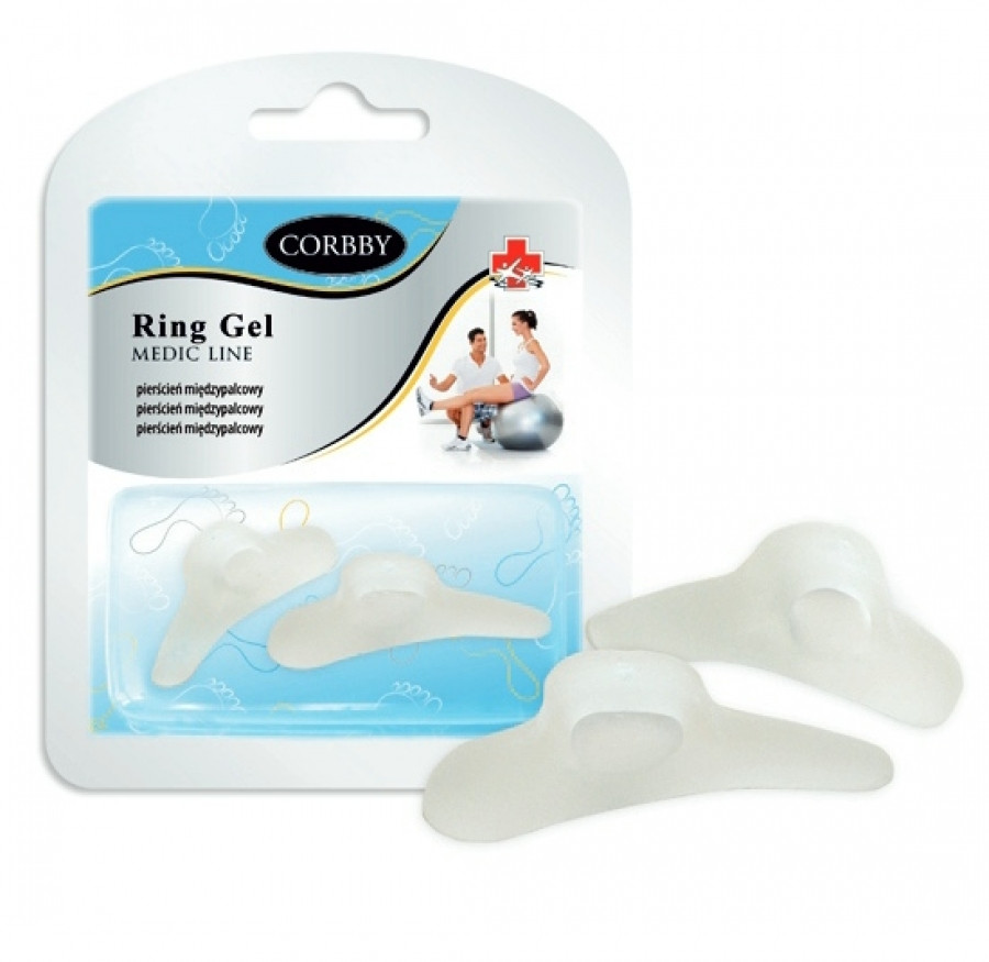 

Подкладка под пальцы стоп Corbby RING GEL размер L 1753С