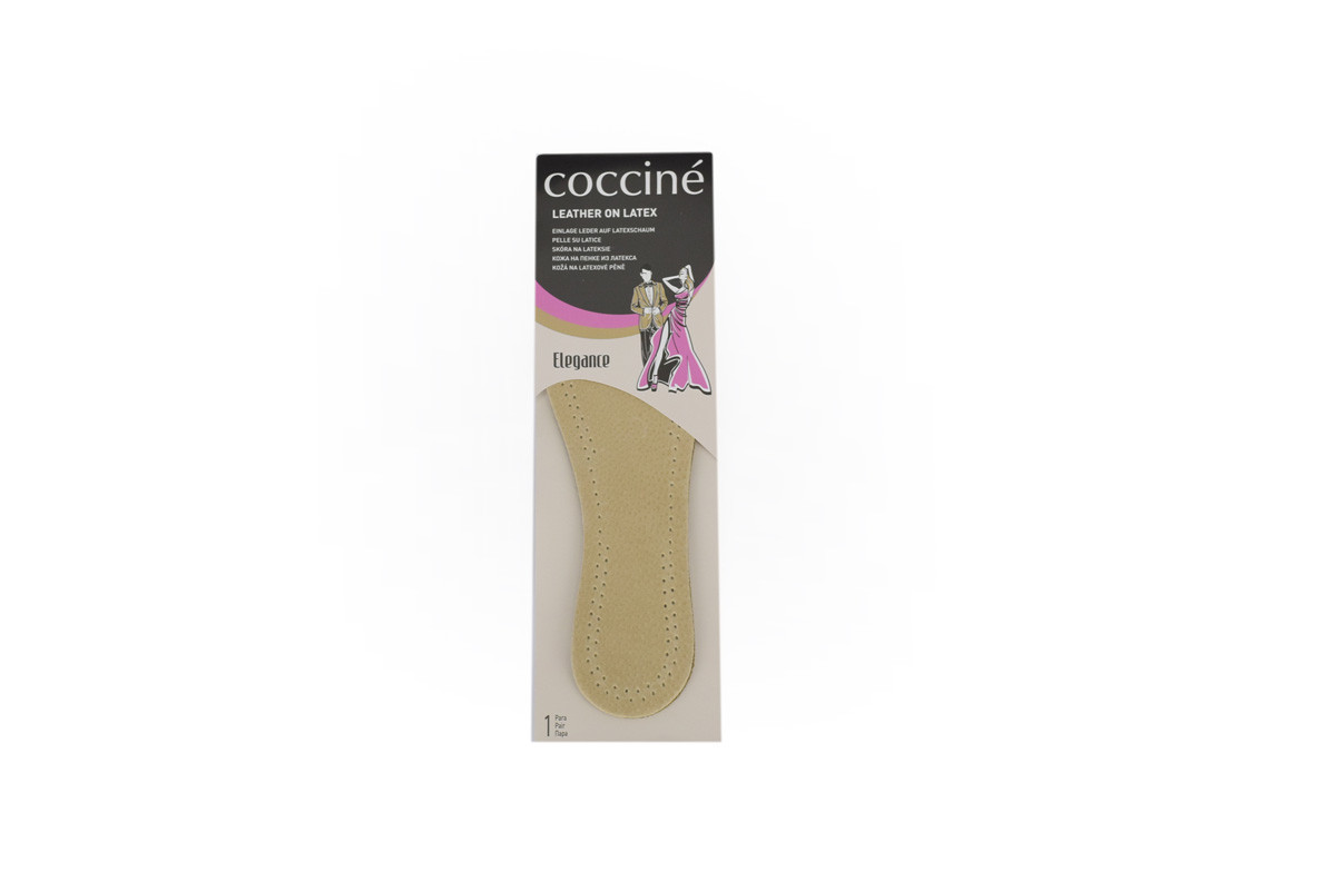 

Стельки кожаные на латексе Coccine LEATHER ON LATEX размер 41/42 665/52/41/42