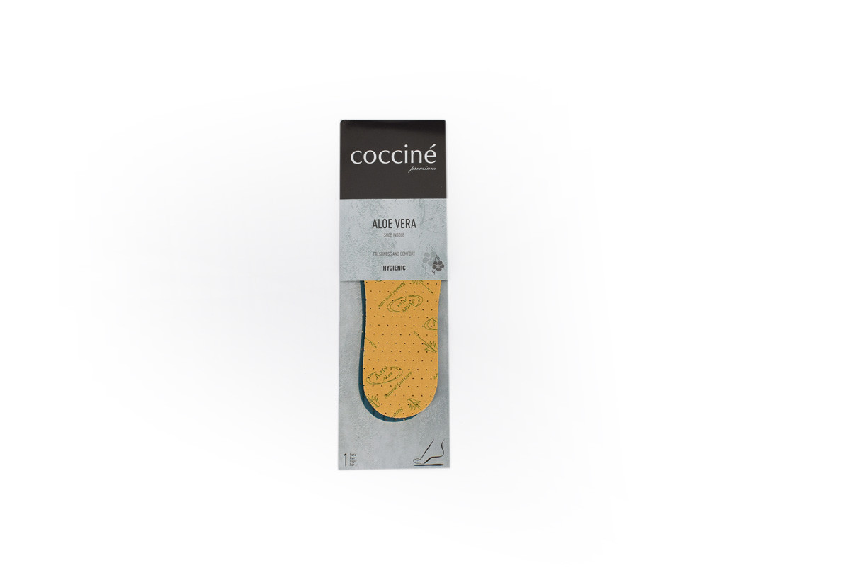 

Стельки дышащие с экстрактом алоэ Coccine ALOE VERA размер 43 665/11/43