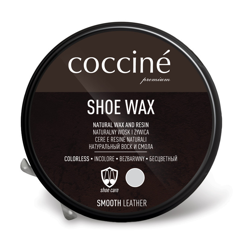 

Крем-воск для кожи Coccine SHOE WAX Бесцветный 40г 55/32/40/01