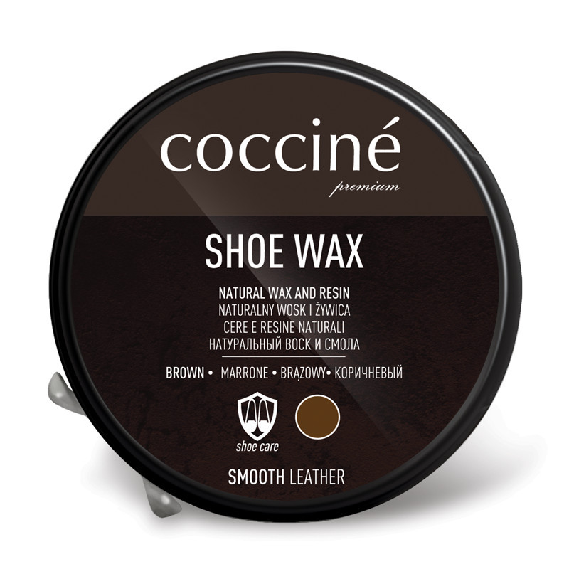 

Крем-воск для кожи Coccine SHOE WAX Коричневый 40г 55/32/40/14