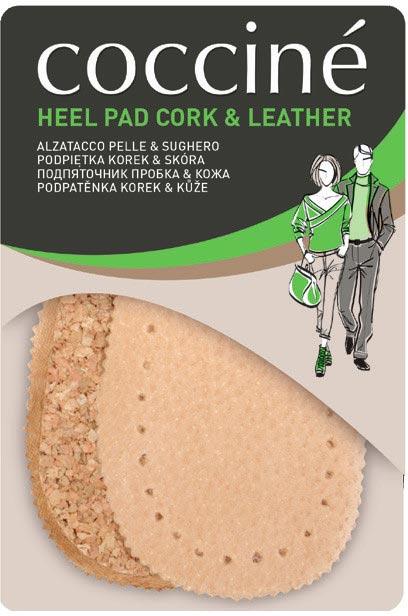 

Подпяточник кожаный на пробке Coccine Heel Pad CORK - LEATHER размер S Натуральная кожа 665/91/1