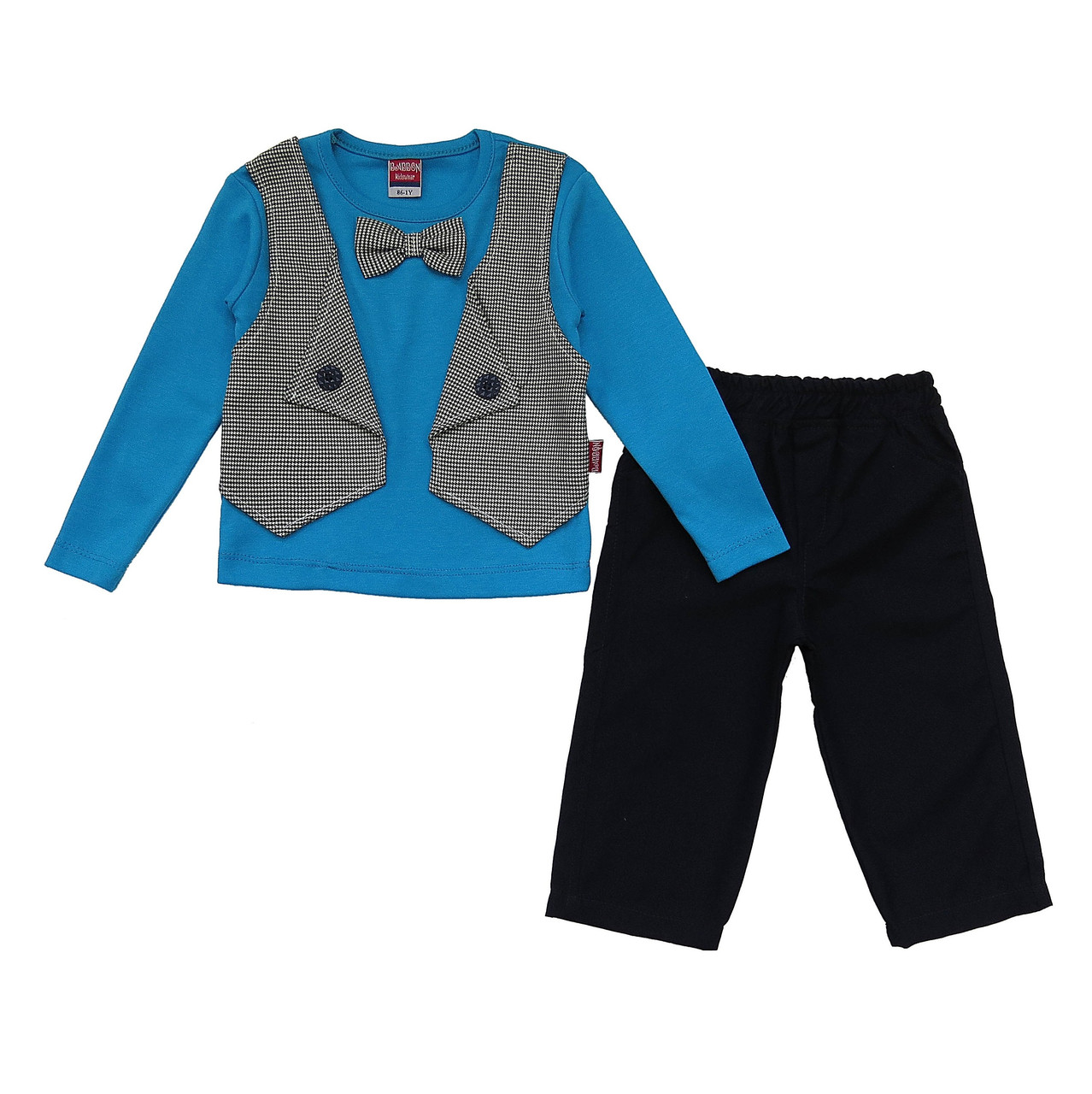 

Костюм Babbon kidswear для мальчика 92 см Синий с серым 12272