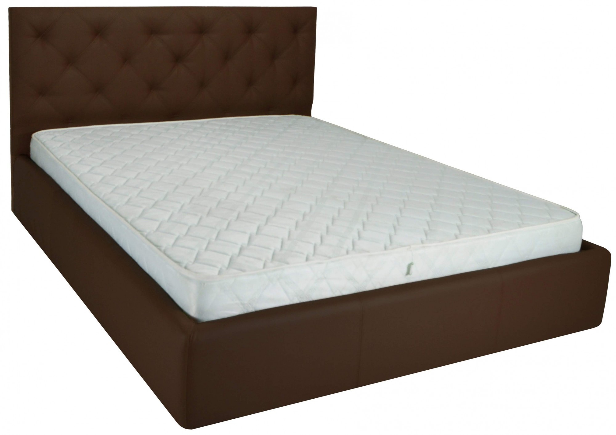 

Кровать Bristol Comfort 140 х 190 см Fly 2231 A1 С подъемным механизмом и нишей для белья Темно-коричневая