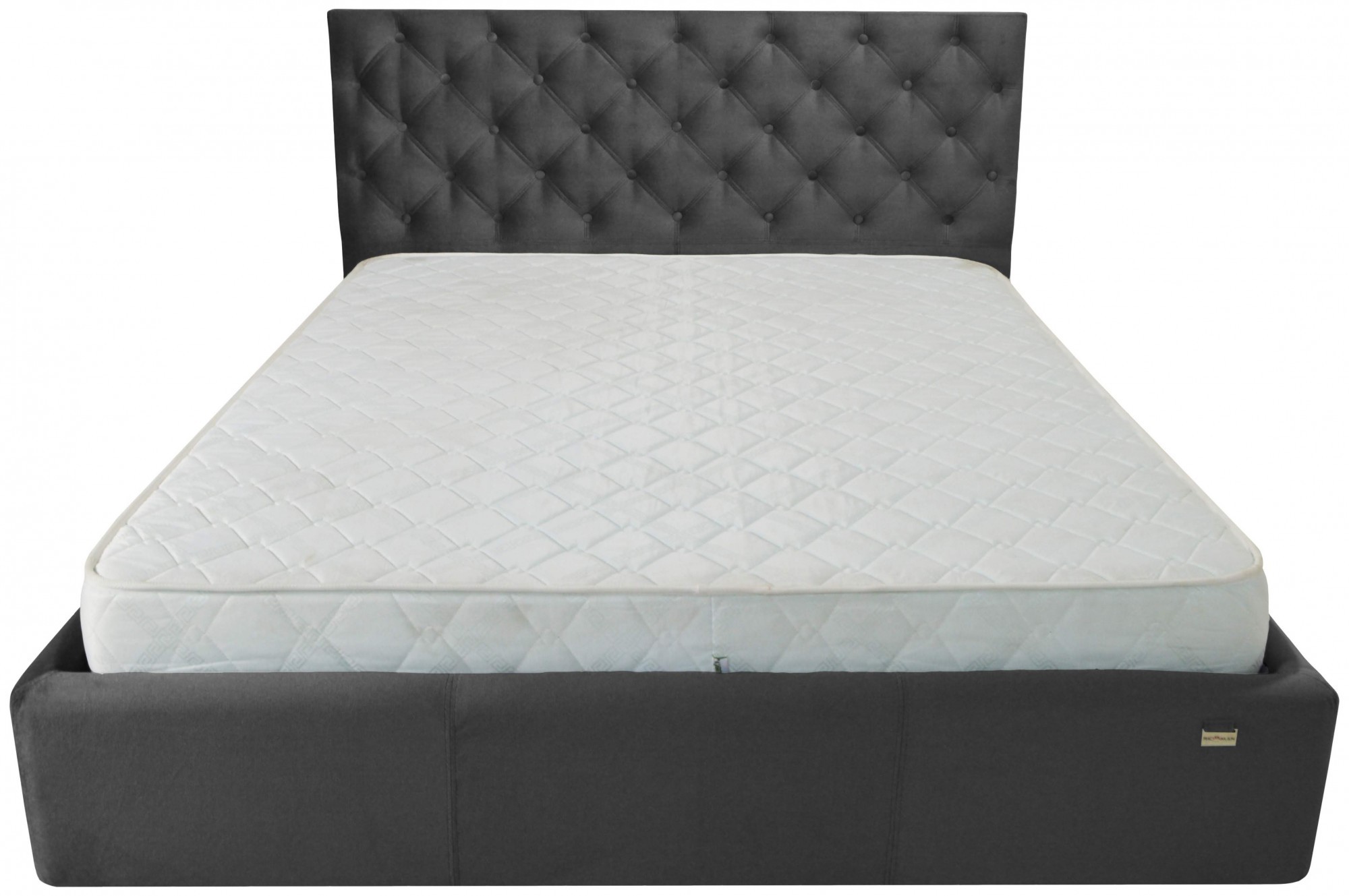 

Кровать Coventry Standart 140 х 190 см Missoni 009 Темно-серая