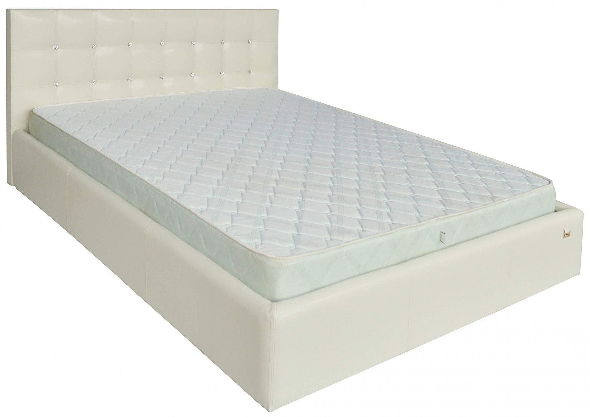 

Кровать Двуспальная Chester Comfort 160 х 190 см Кинг 400 С подъемным механизмом и нишей для белья C1 Белая