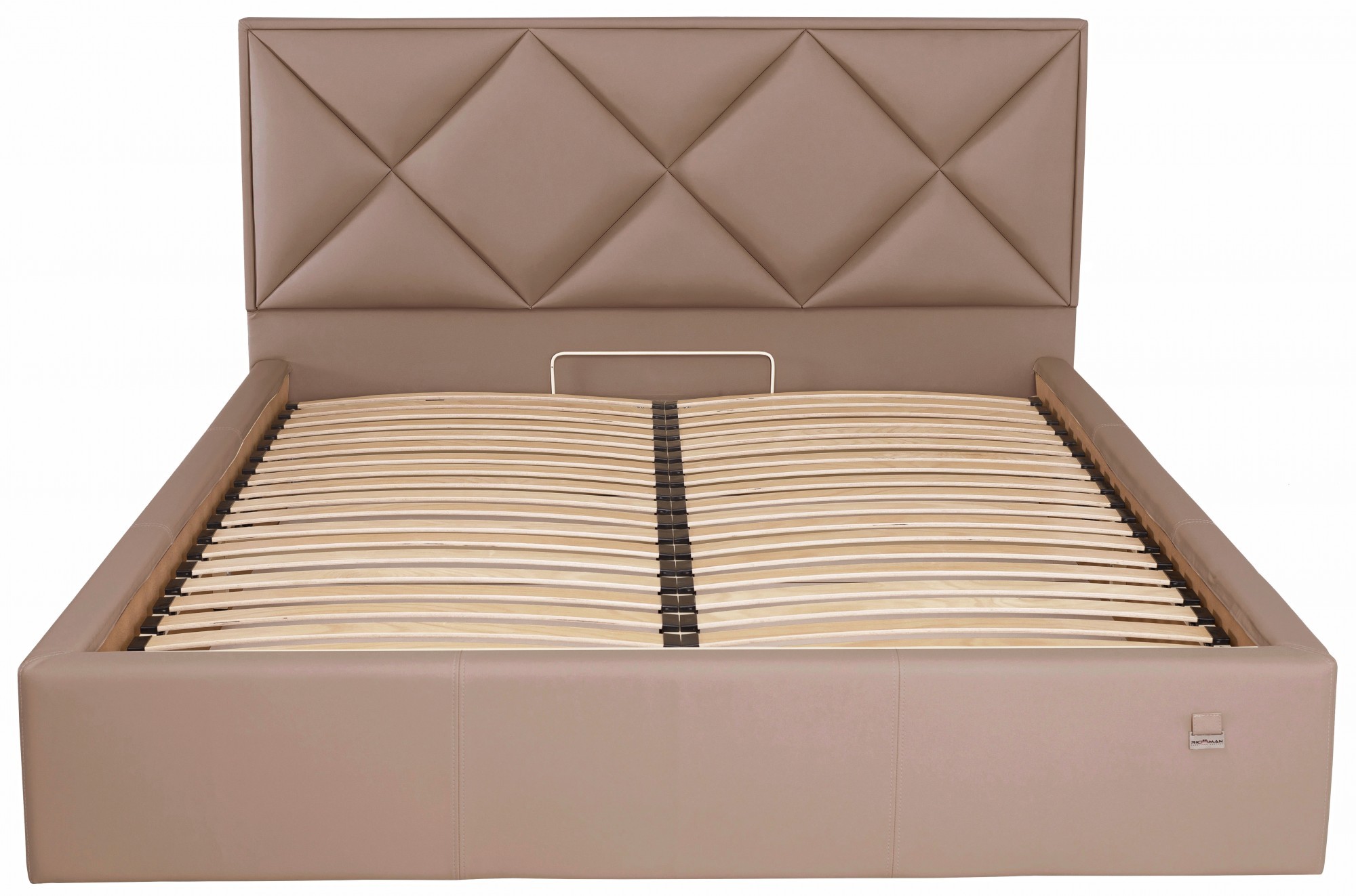 

Кровать Двуспальная Leeds Comfort 180 х 190 см Fly 2213 С подъемным механизмом и нишей для белья Светло-коричневая
