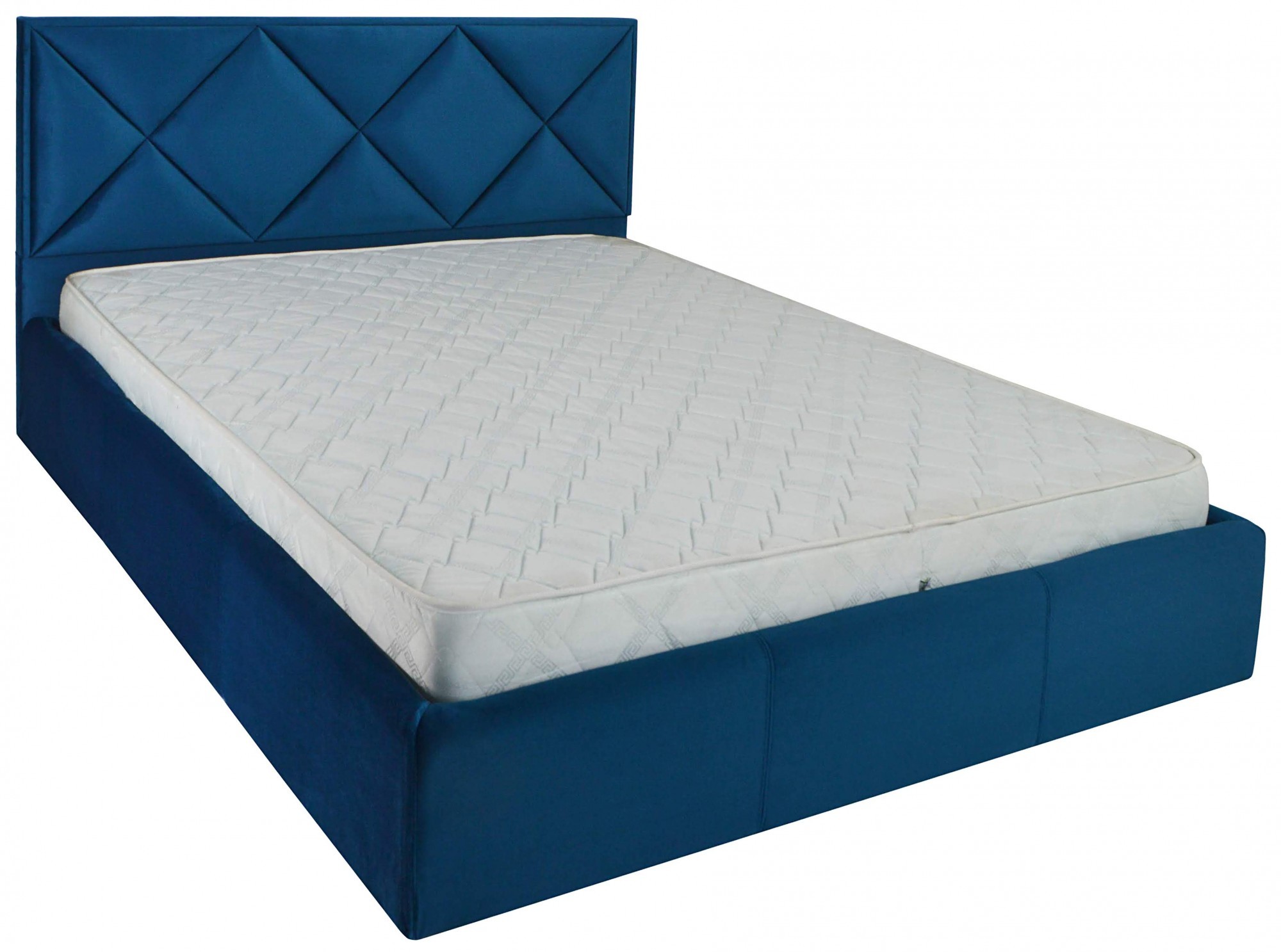 

Кровать Двуспальная Leeds Standart 160 х 200 см Missoni 017 Синяя