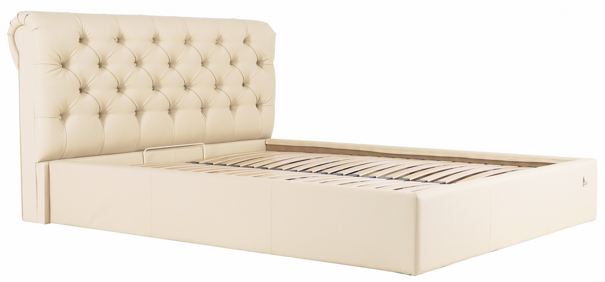 

Кровать London Comfort 140 х 200 см Fly 2207 С подъемным механизмом и нишей для белья Бежевая