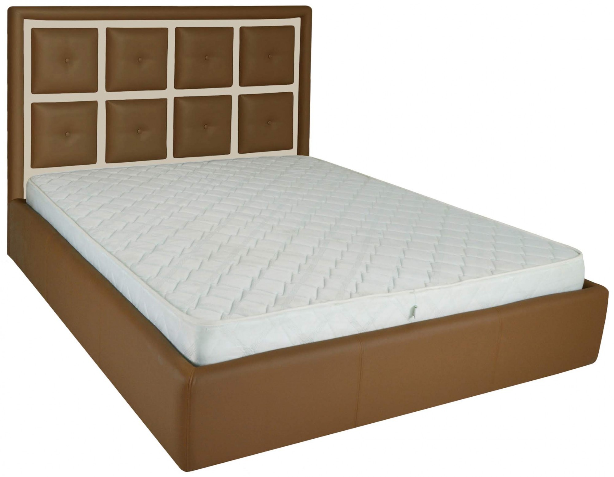 

Кровать Двуспальная Windsor Standart 180 х 200 см Fly 2213/2207 Коричневая+Бежевая